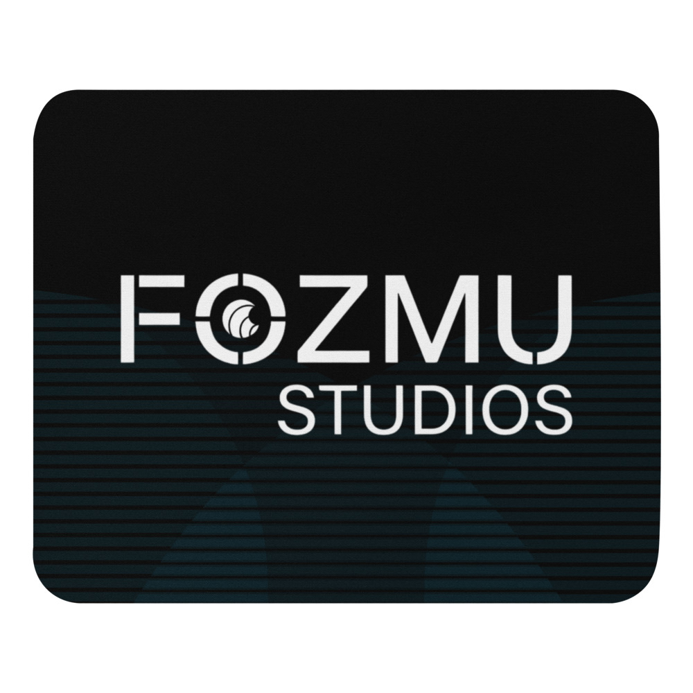 Fozmu Studios Mouse Pad in White