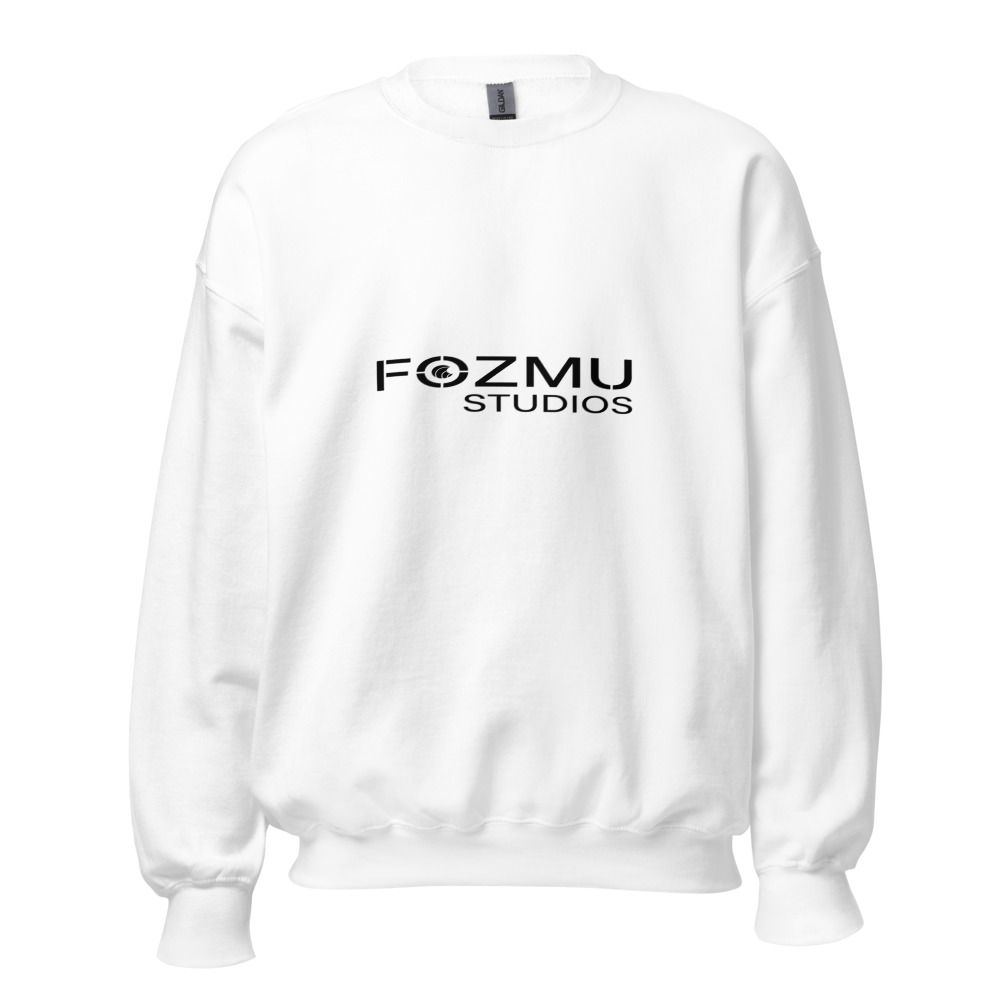 Unisex Sweatshirt in White